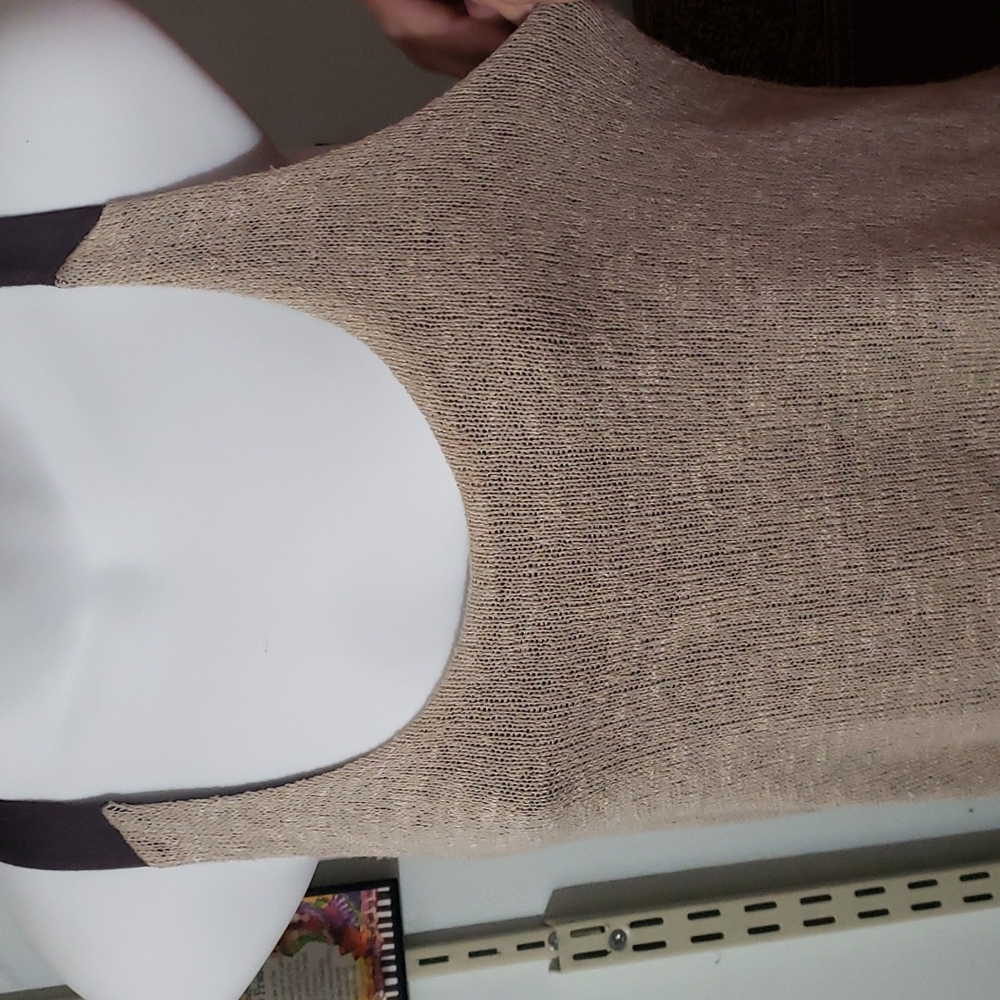 Two tone dress will hug your body made in usa